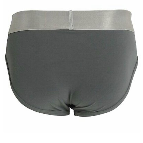 🌿SALE🌿 Calvin Klein 3 pack Men Black Gray Underwear Brief Size S M  NP - Picture 4 of 11